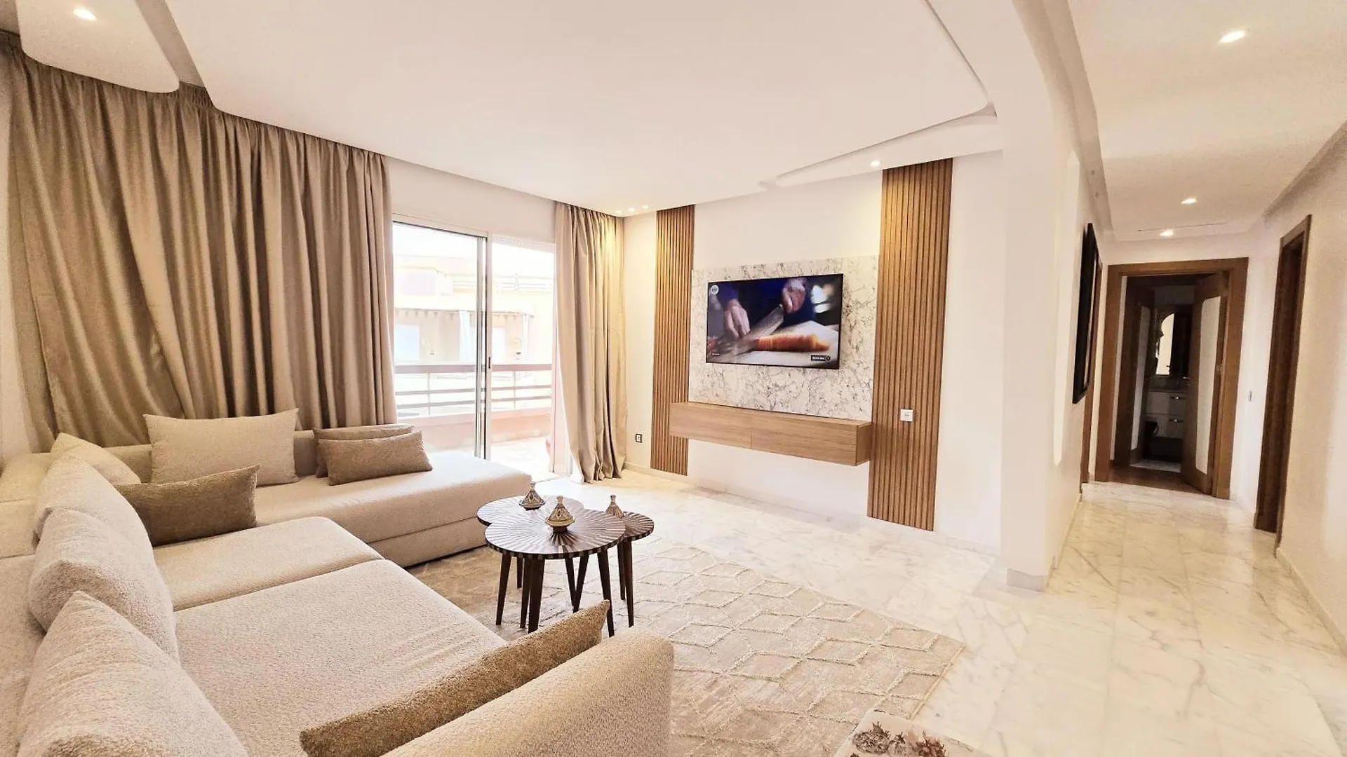 Apartman Riad Garden -Charmant Apart Pool View Marrákes Marokkó