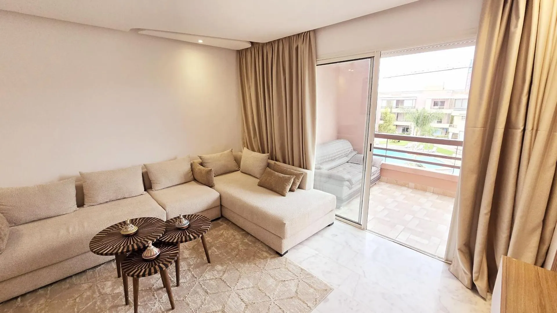 Apartman Riad Garden -Charmant Apart Pool View Marrákes Marokkó