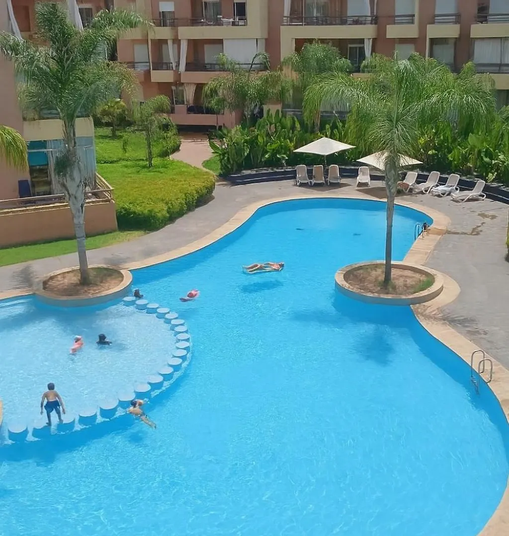 Riad Garden -Charmant Apart Pool View Marrákes Apartman