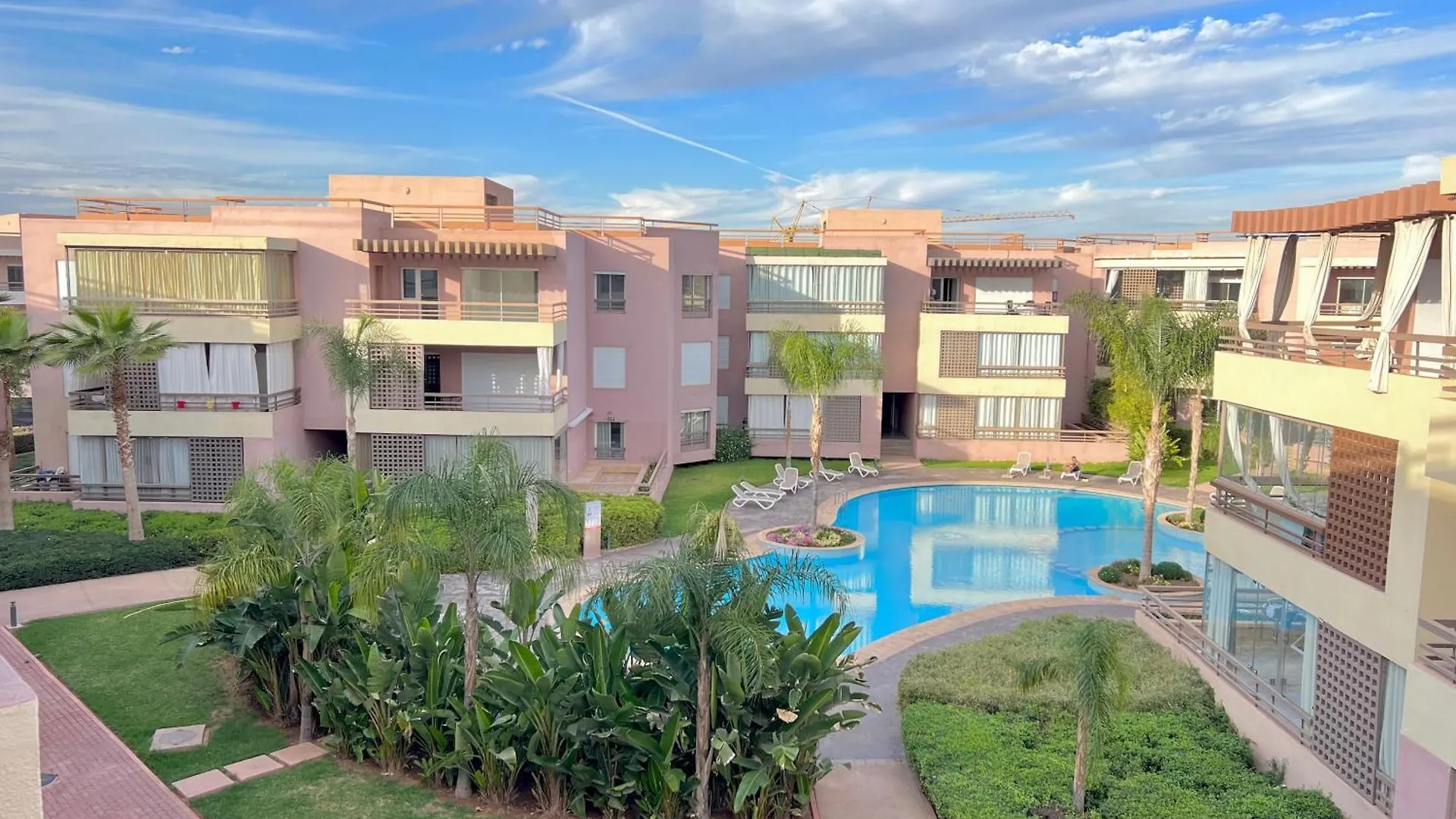 アパート Riad Garden -Charmant Apart Pool View マラケシュ モロッコ